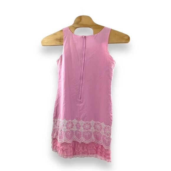 Anthropologie Nick & Amp Sleeveless Pink Dress Size Medium. - Picture 2 of 6